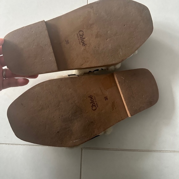 CHLOE Sherpa sandals - Picture 4 of 4